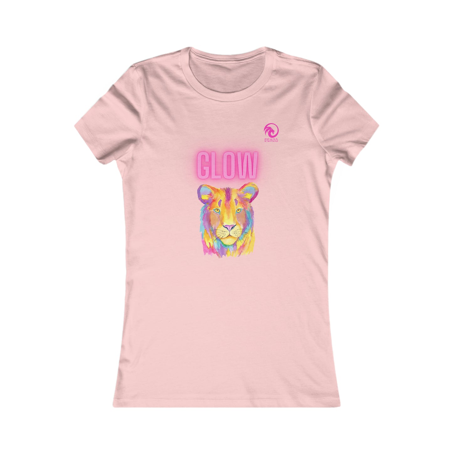 Women's Favorite Tee Lion Glow