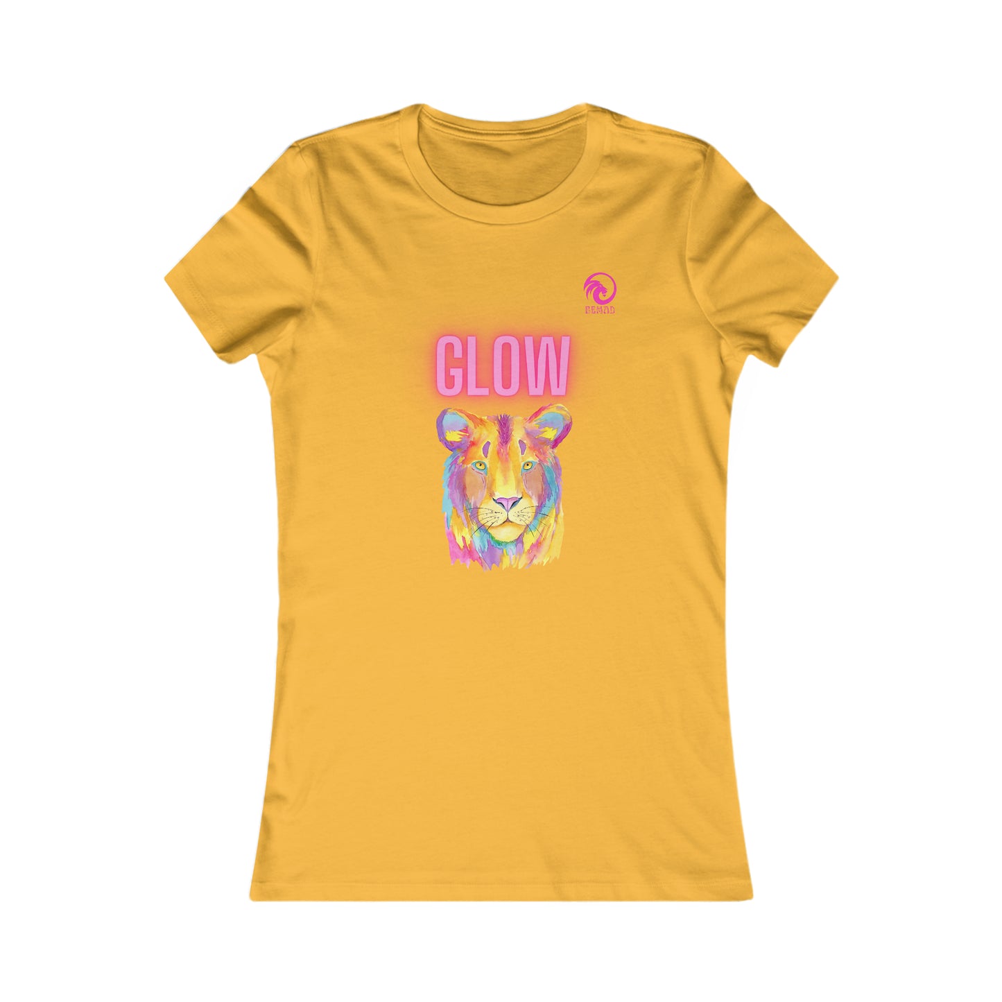 Women's Favorite Tee Lion Glow