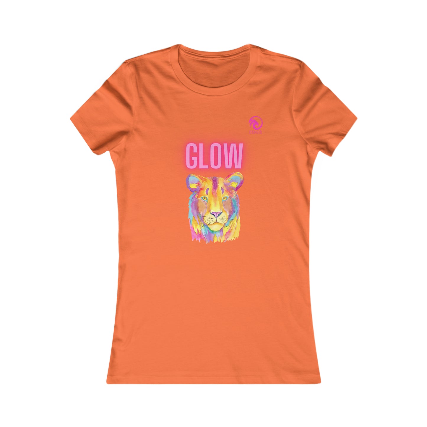 Women's Favorite Tee Lion Glow